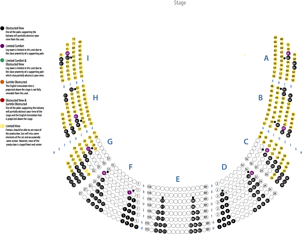 Academy Of Music Seating Chart